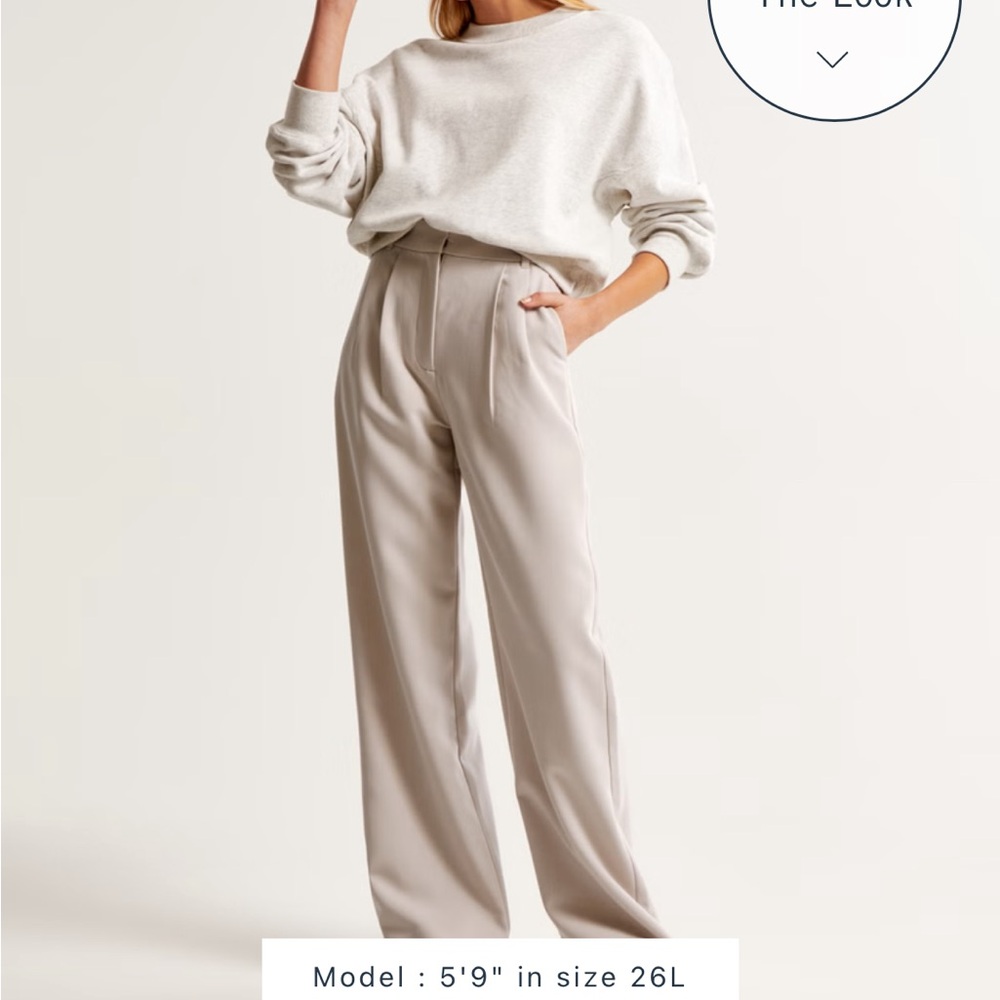 Abercrombie and Fitch Sloane Tailored Pant